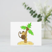 apenklimboom briefkaart (Staand voorkant)