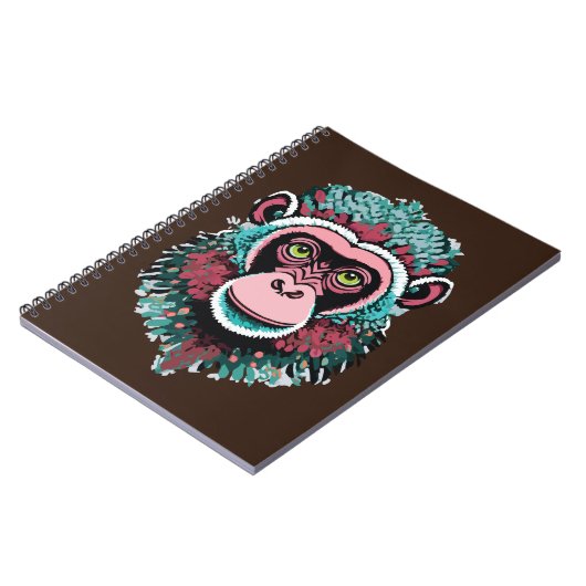 apenkop notitieboek (Linkerzijde)