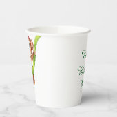 Apenkopje voor de verjaardag papieren bekers (Links)