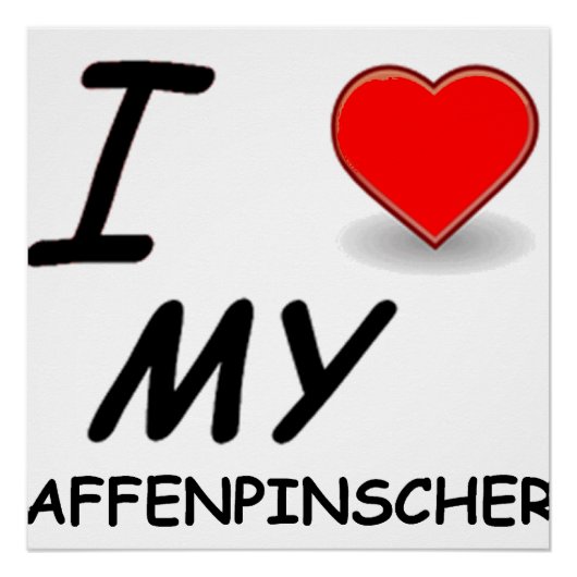 apenliefde poster (Voorkant)