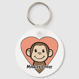 Apenliefhebber Sleutelhanger