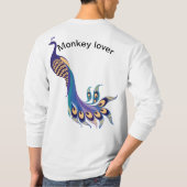 Apenliefhebber T-shirt (Achterkant)