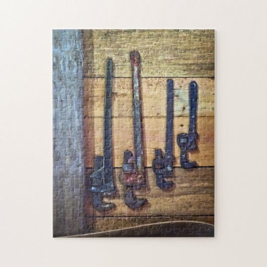 Apenmoersleutels Legpuzzel (Verticaal)