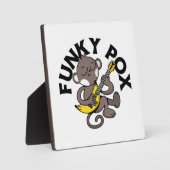 Apenpokken Funky Pox  Fotoplaat (Voorkant)