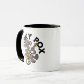 Apenpokken Funky Pox Mok (Voorkant links)