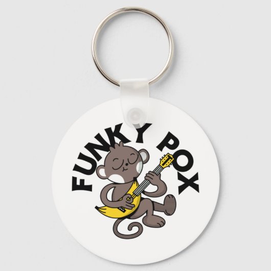 Apenpokken Funky Pox Sleutelhanger (Voorkant)