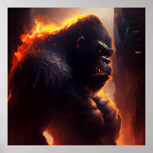 Apenposter Poster (Voorkant)