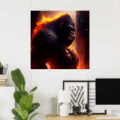 Apenposter Poster (Thuiskantoor)