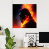Apenposter Poster (Thuiskantoor)