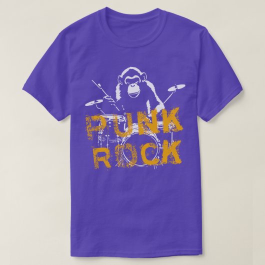 Apenspel punkrock t-shirt (Design voorkant)