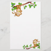 Apenstationery Briefpapier (Voorkant)