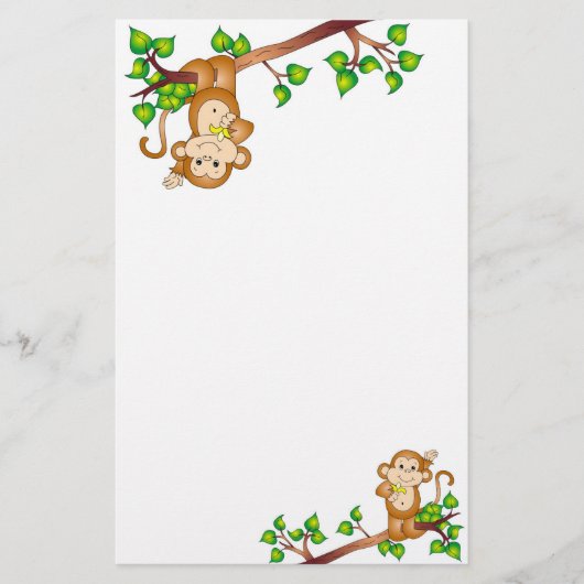 Apenstationery Briefpapier (Voorkant)