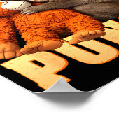 Apenstoot teamstoot  poster (Hoek)