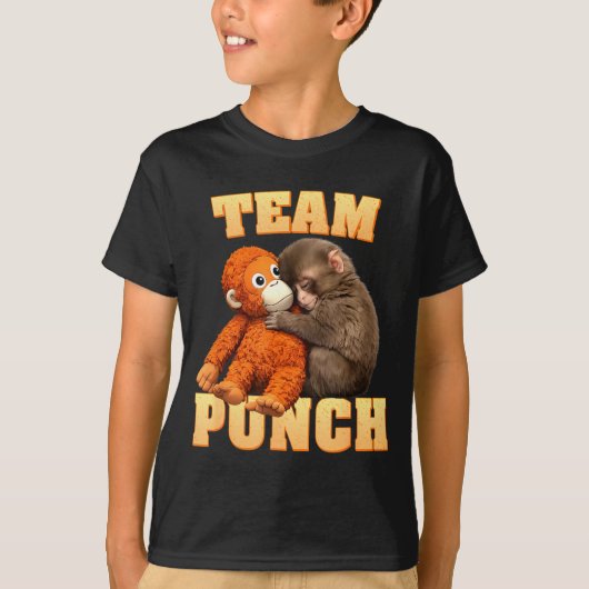 Apenstoot teamstoot  t-shirt (Voorkant)
