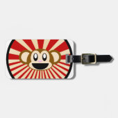 Apentoets! Bagagelabel (Voorkant horizontaal)