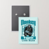 Apentype, code draait grappige full-stack ontwikke button (Voorkant / Achterkant)