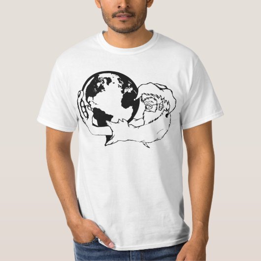 apenvisie t-shirt (Voorkant)