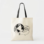 apenvisie tote bag (Voorkant)