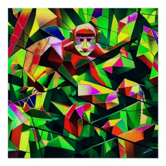 apenwaarneming perfect poster (Voorkant)