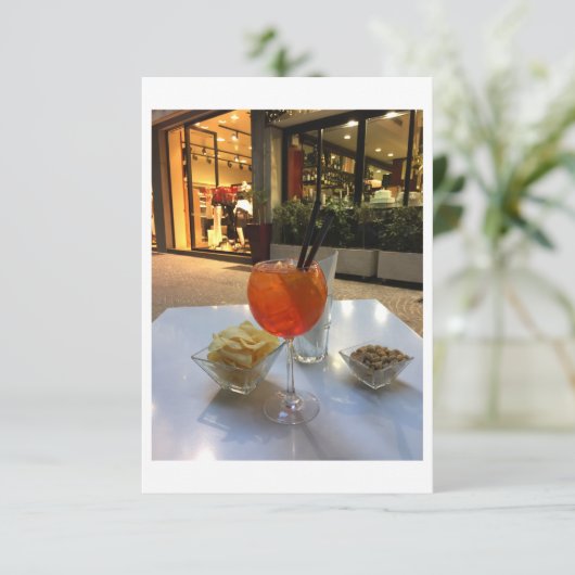 aperitieve uitnodiging (Staand voorkant)