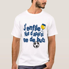 apero pastis 51 alcohol humour sport foot citaat t-shirt