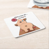 Apero! (zwart geschreven) kartonnen onderzetters (Schuin)