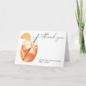 Aperol bruidsfeest bedankkaart (Voorkant)