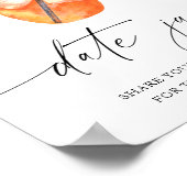 Aperol - date night ideeën. Date pot bruid Poster (Hoek)
