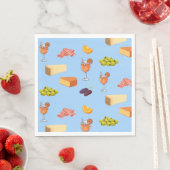 Aperol en Kaas Patroon Servet (Insitu)
