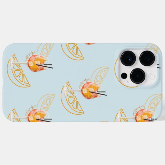 Aperol O'Clock Case-Mate iPhone Case (Achterkant (horizontaal))