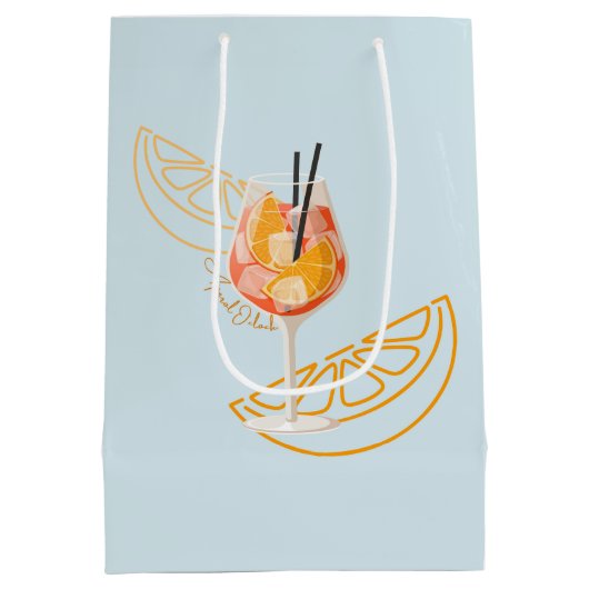 Aperol O'Clock Medium Cadeauzakje (Achterkant)