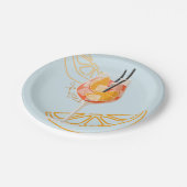 Aperol O'Clock Papieren Bordje (Gekanteld)