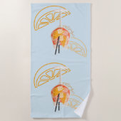 Aperol O'Clock Strandlaken (Voorkant)