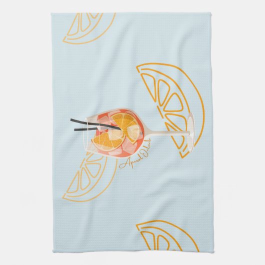 Aperol O'Clock Theedoek (Verticaal)