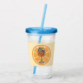 Aperol per favore acryl drinkbeker (Achterkant)