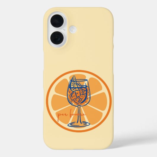 Aperol per favore Case-Mate iPhone case (Achterkant)
