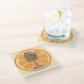 Aperol per favore glazen onderzetter (Schuin)