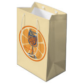 Aperol per favore medium cadeauzakje (Achterkant Gekanteld)