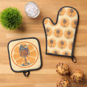 Aperol per favore ovenwant & pannenlap set (Top down)