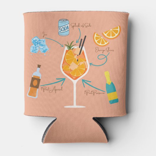Aperol Recept Blikjeskoeler (Voorkant)