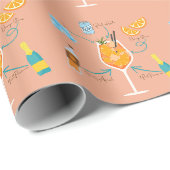 Aperol Recept Cadeaupapier (Rol Hoek)