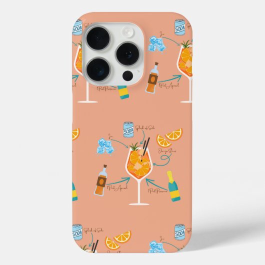 Aperol Recept Case-Mate iPhone Case (Achterkant)