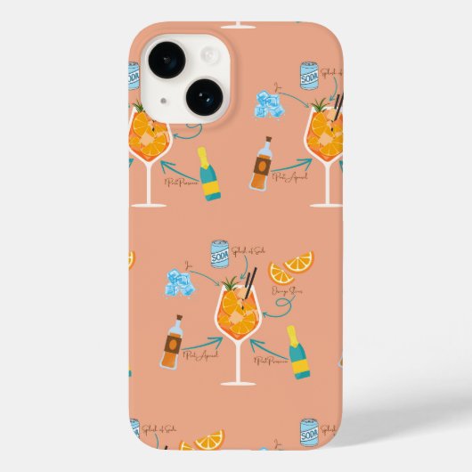 Aperol Recept Case-Mate iPhone Case (Achterkant)