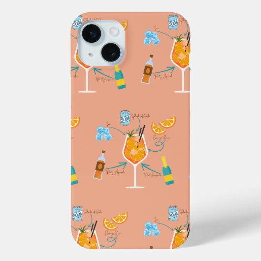 Aperol Recept Case-Mate iPhone Case (Achterkant)