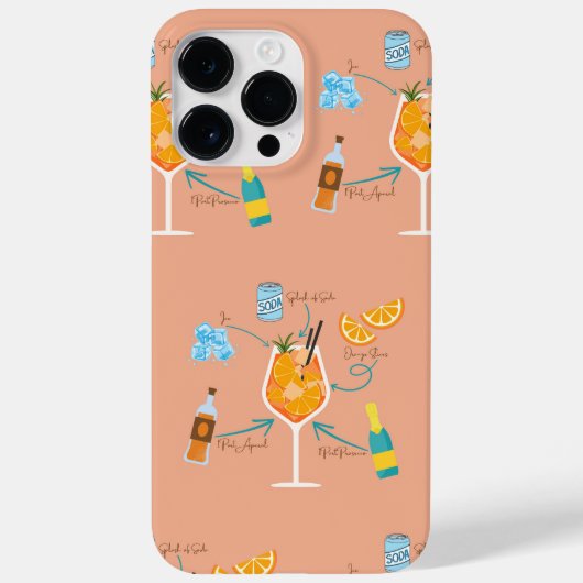 Aperol Recept Case-Mate iPhone Case (Achterkant)