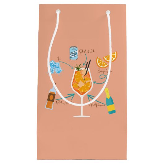 Aperol Recept Klein Cadeauzakje (Voorkant)