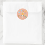 Aperol Recept Ronde Sticker (Tas)