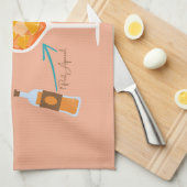 Aperol Recept Theedoek (Quarter Fold)