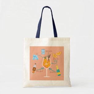 Aperol Recept Tote Bag