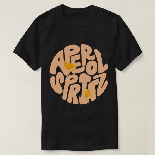 Aperol Spritz (3) T-shirt (Design voorkant)